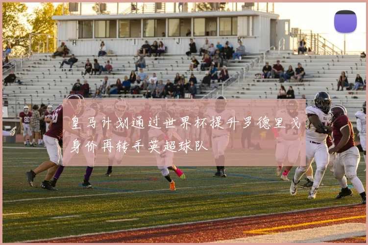 皇马计划通过世界杯提升罗德里戈身价再转手英超球队